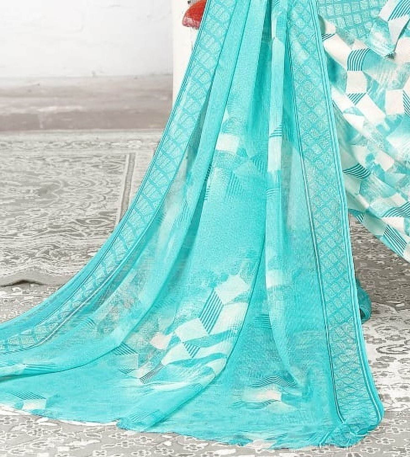 Image of SEWDHAGA Printed Kurta, Salwar & Dupatta Set