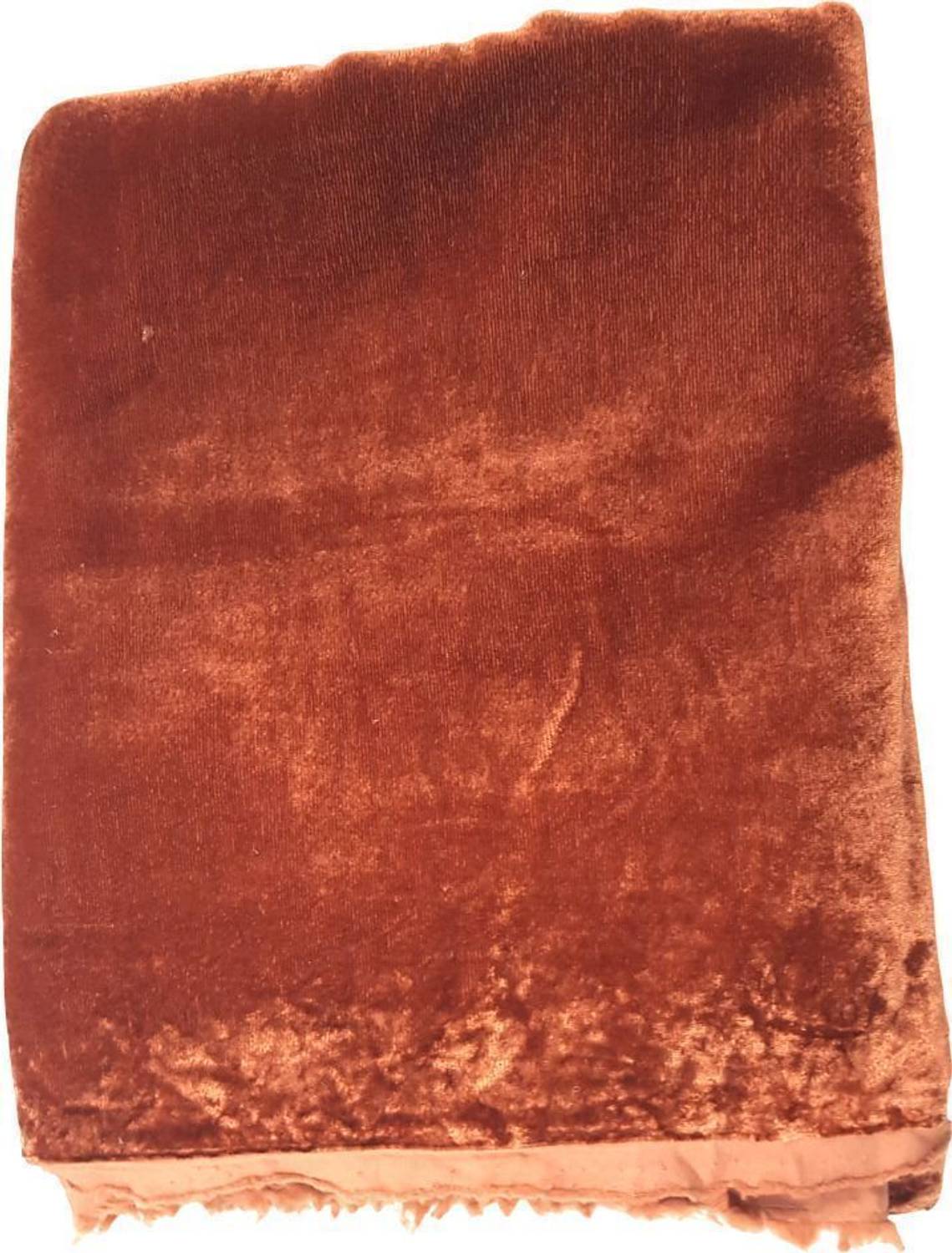 ALINA MODA Velvet Solid Multipurpose Running Fabric
