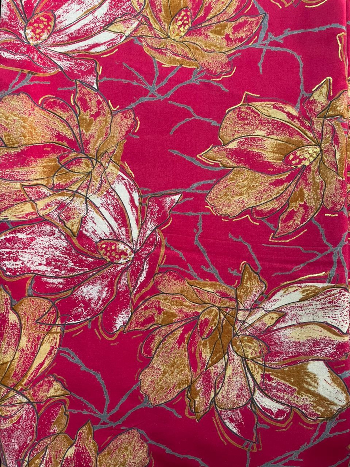 Image of Jodhpuri Crafts Cotton Blend Printed Multi-purpose Fabric