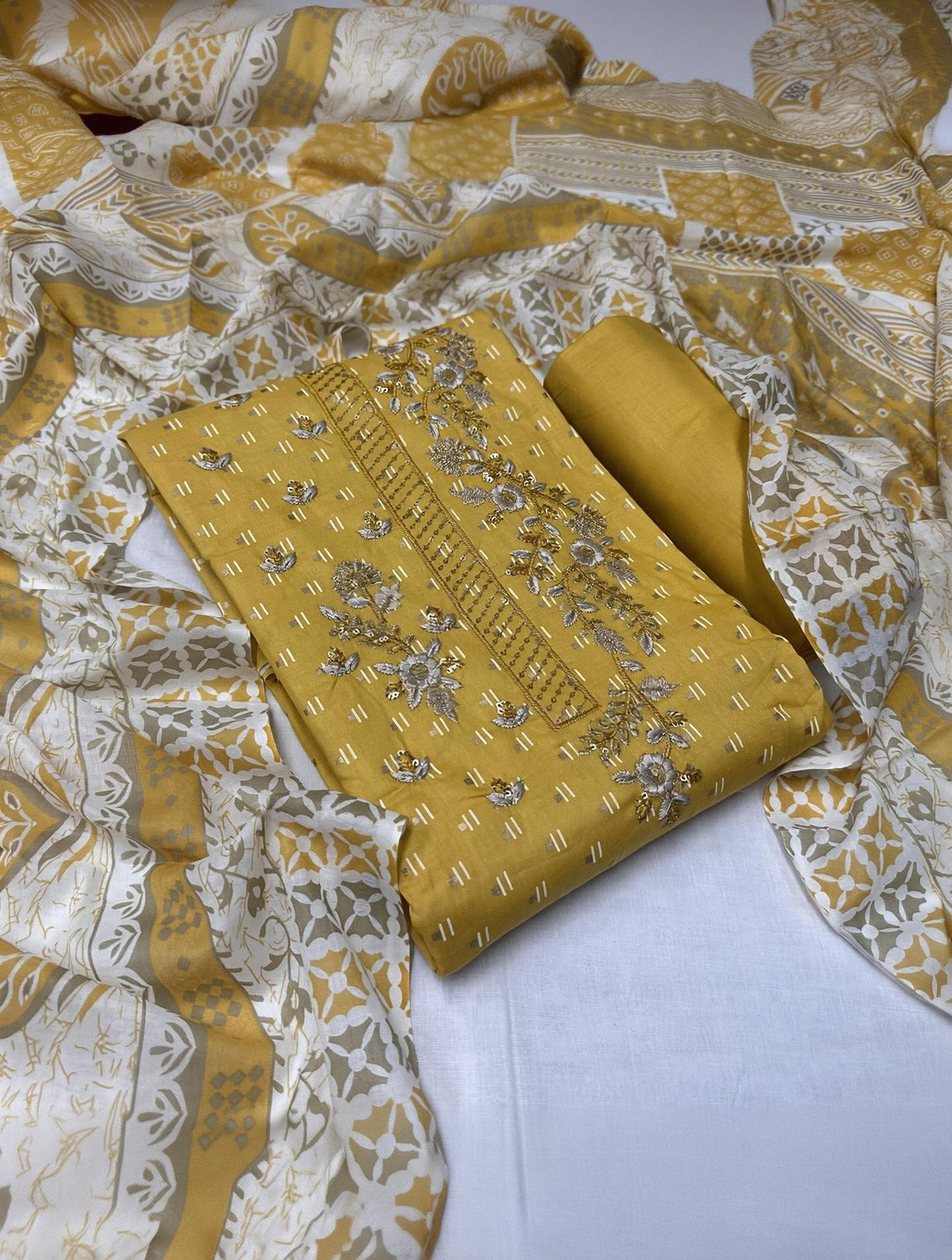 Image of dastoori Pure Cotton Printed Salwar Suit Material