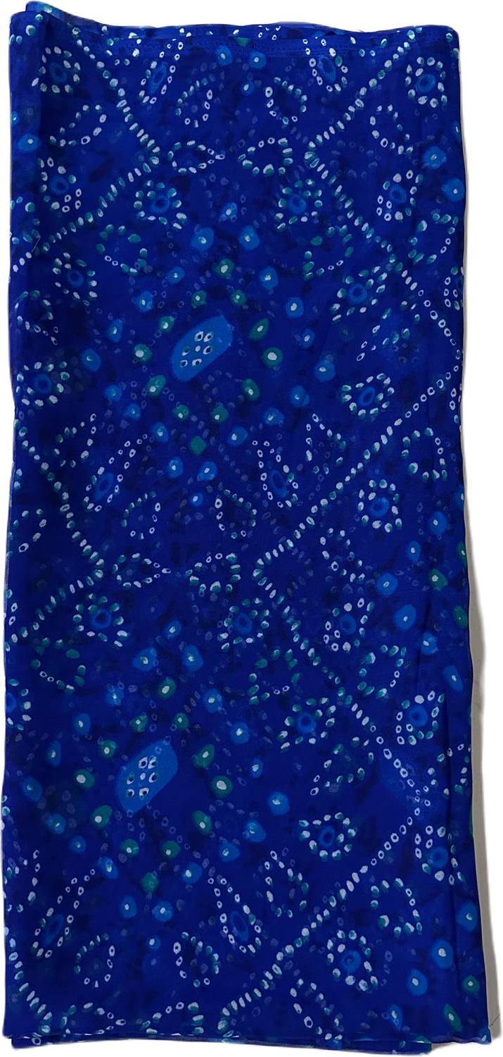 NK Textiles Georgette Printed Multipurpose Running Fabric