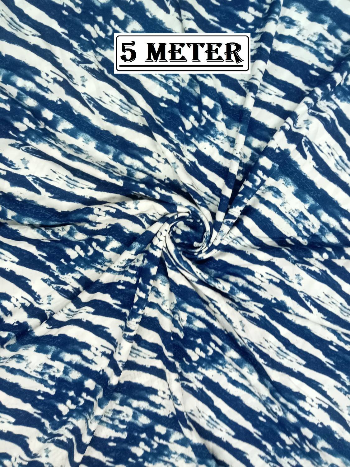 Amazia Crepe Printed Kurta Fabric