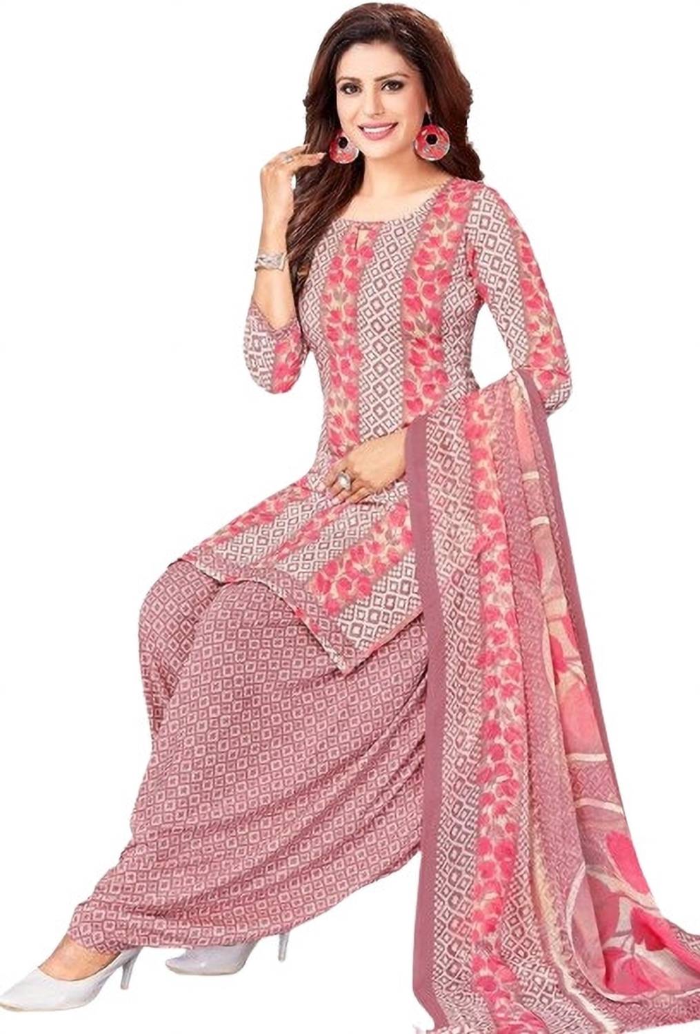 Agastya Crepe Printed Salwar Suit Material