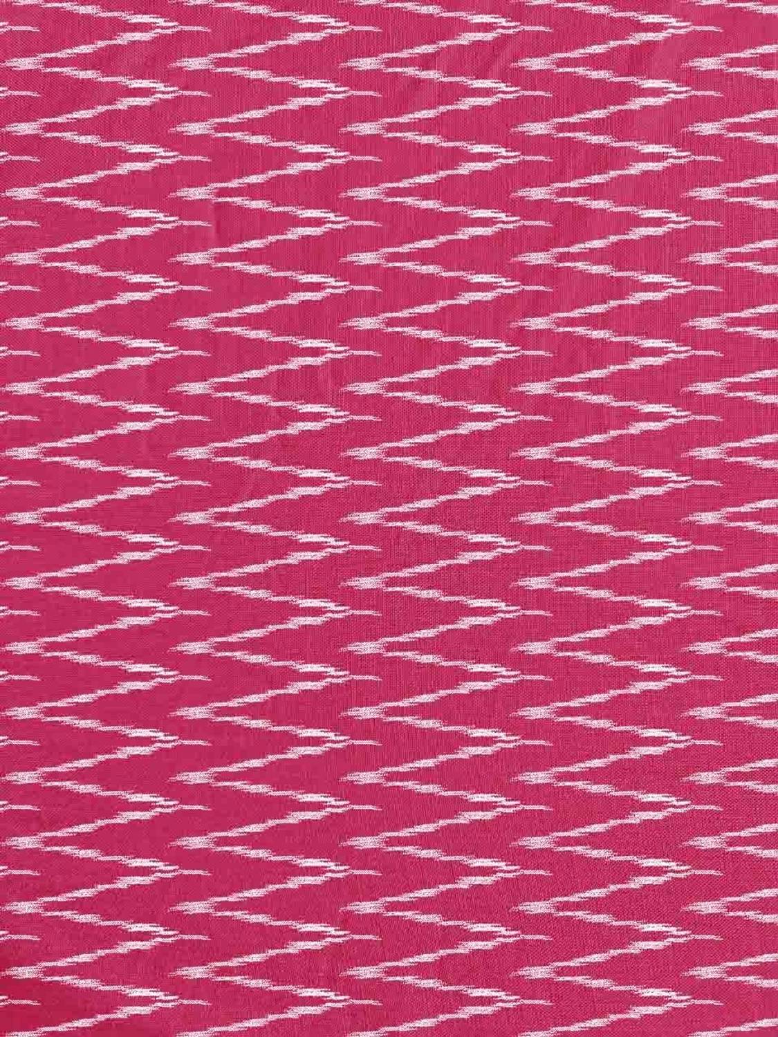 NK Textiles Cotton Blend Chevron/Zig Zag Kurta Fabric