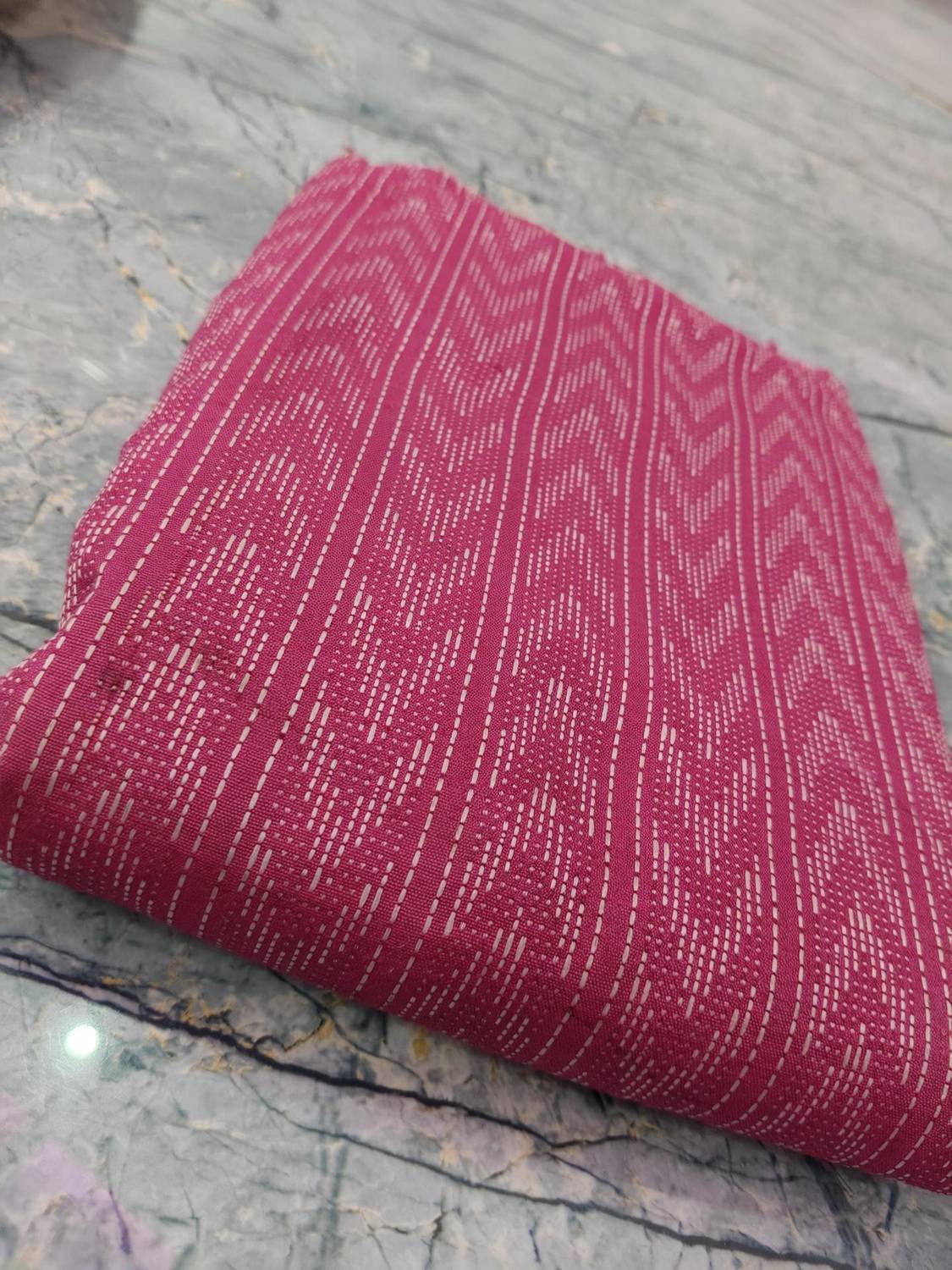 ADAN FABRICS Cotton Blend Printed Salwar Suit Material