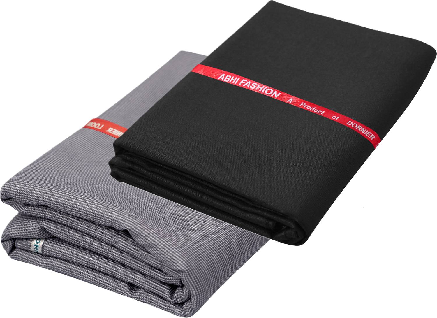 abhi fashion Cotton Blend Solid, Self Design Shirt & Trouser Fabric