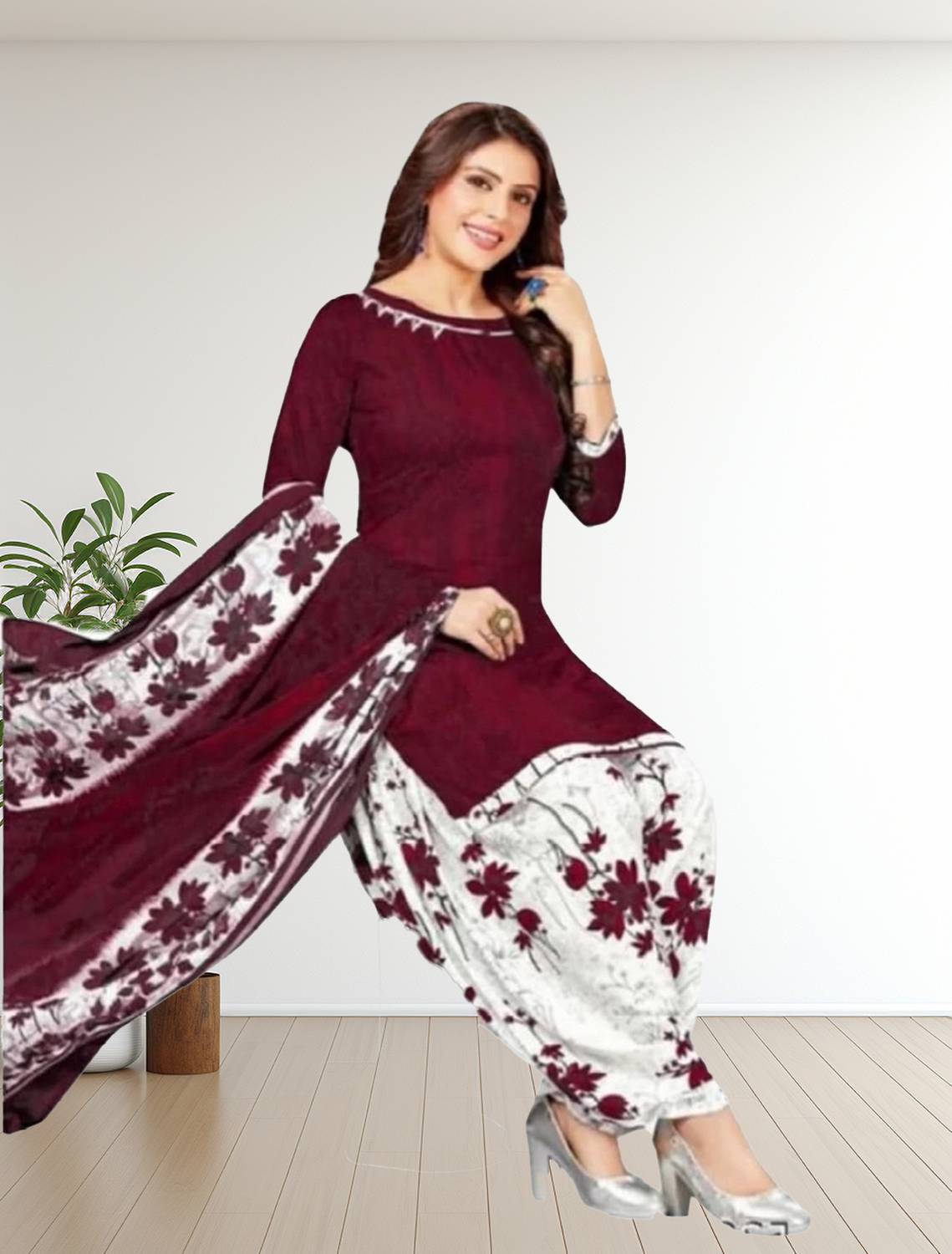 Aditi Fashion Crepe Printed Salwar Suit Material Price in India - Buy Aditi Fashion Crepe Printed Salwar Suit Material online at Flipkart.com