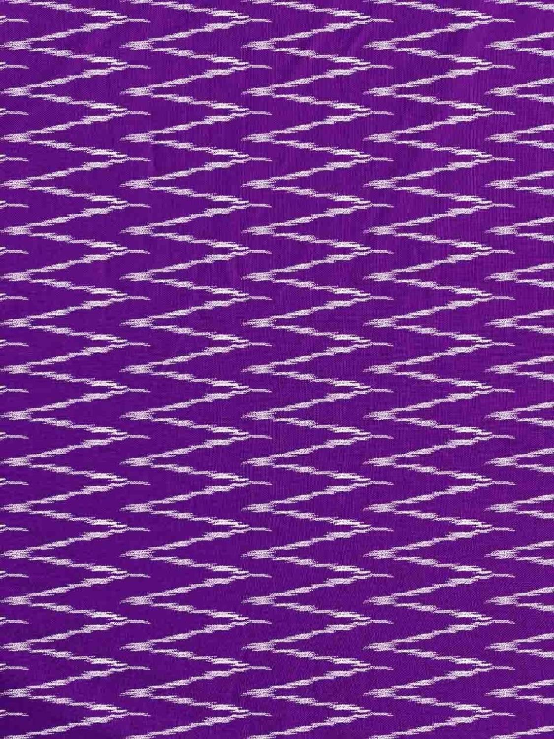 NK Textiles Cotton Blend Chevron/Zig Zag Kurta Fabric