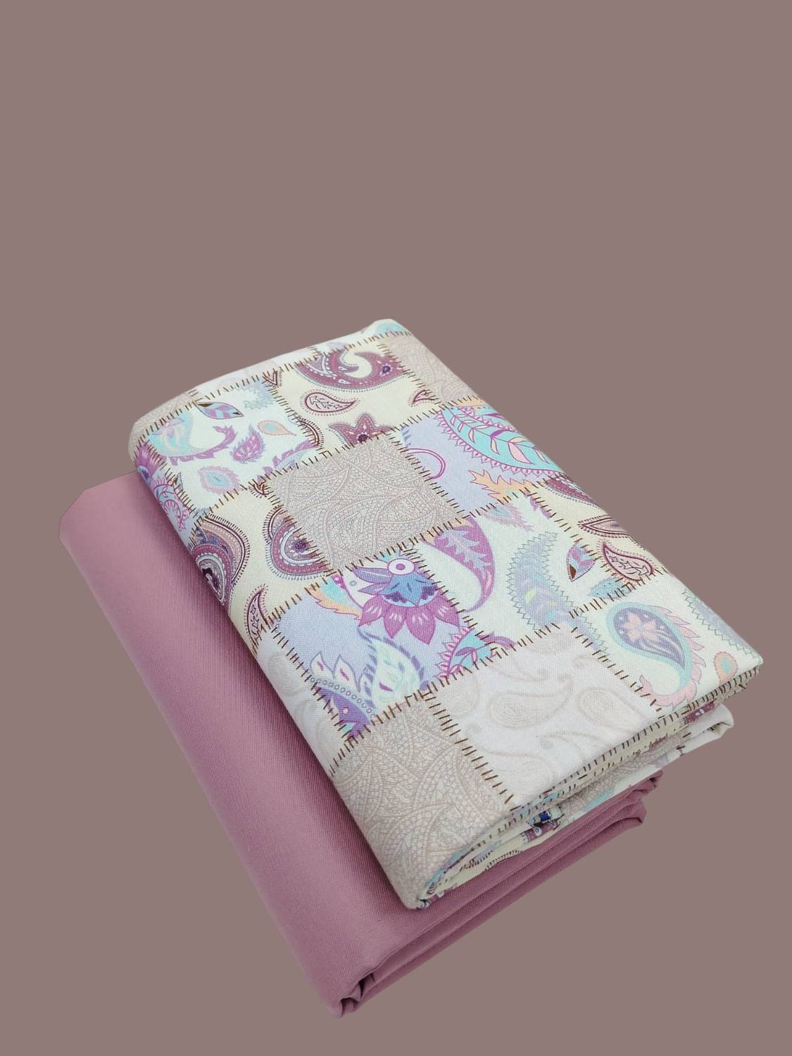 ABCD Cotton Blend Printed Shirt & Trouser Fabric