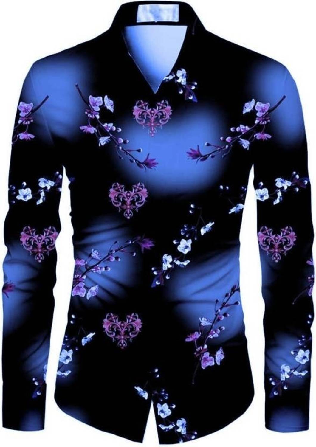 BuhaTrade Cotton Blend Printed Shirt Fabric