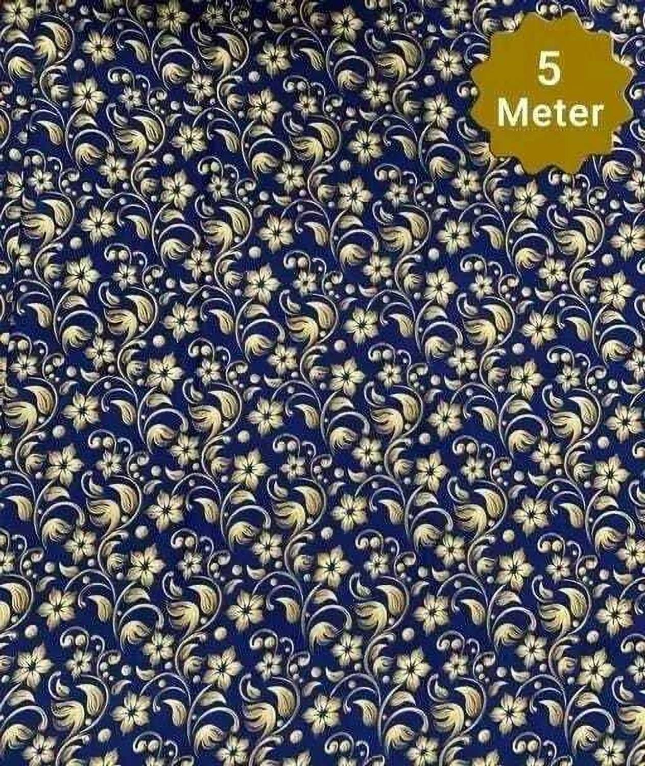 Uniquefashion Crepe Floral Print Kurta Fabric