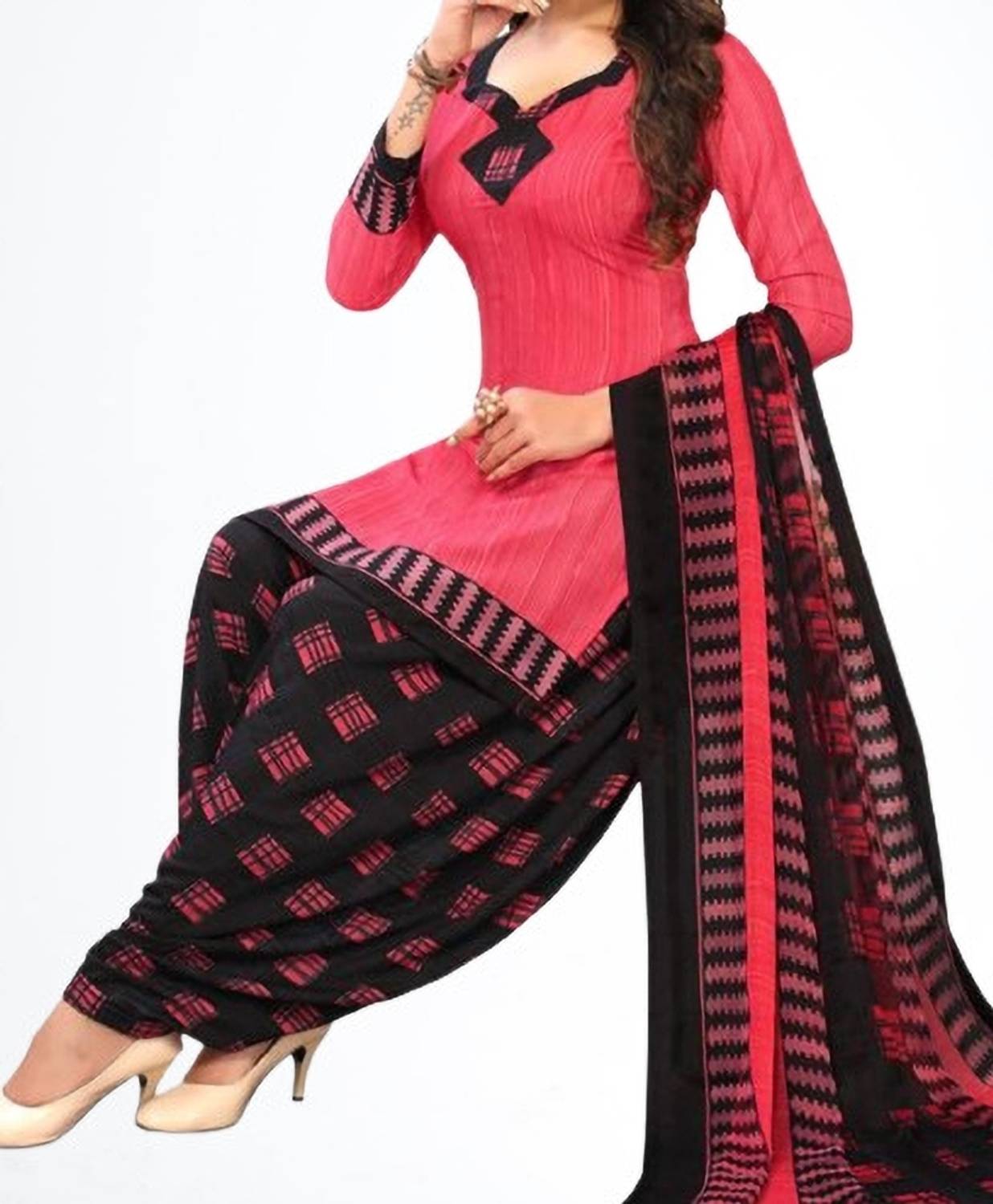 Alexander Crepe Printed Salwar Suit Material