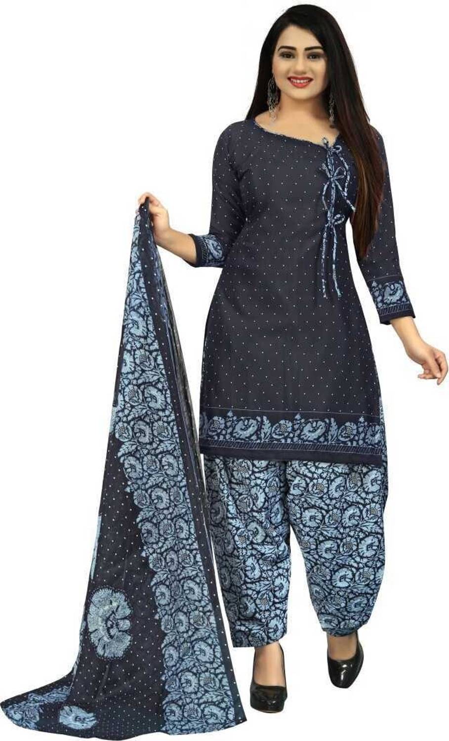 Alexander Crepe Printed Salwar Suit Material
