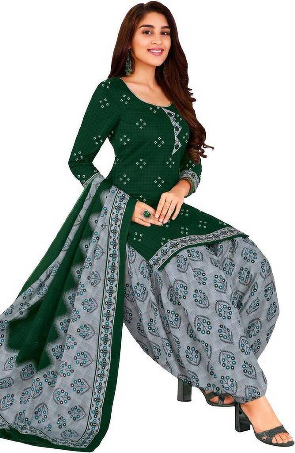 Alexander Crepe Printed Salwar Suit Material