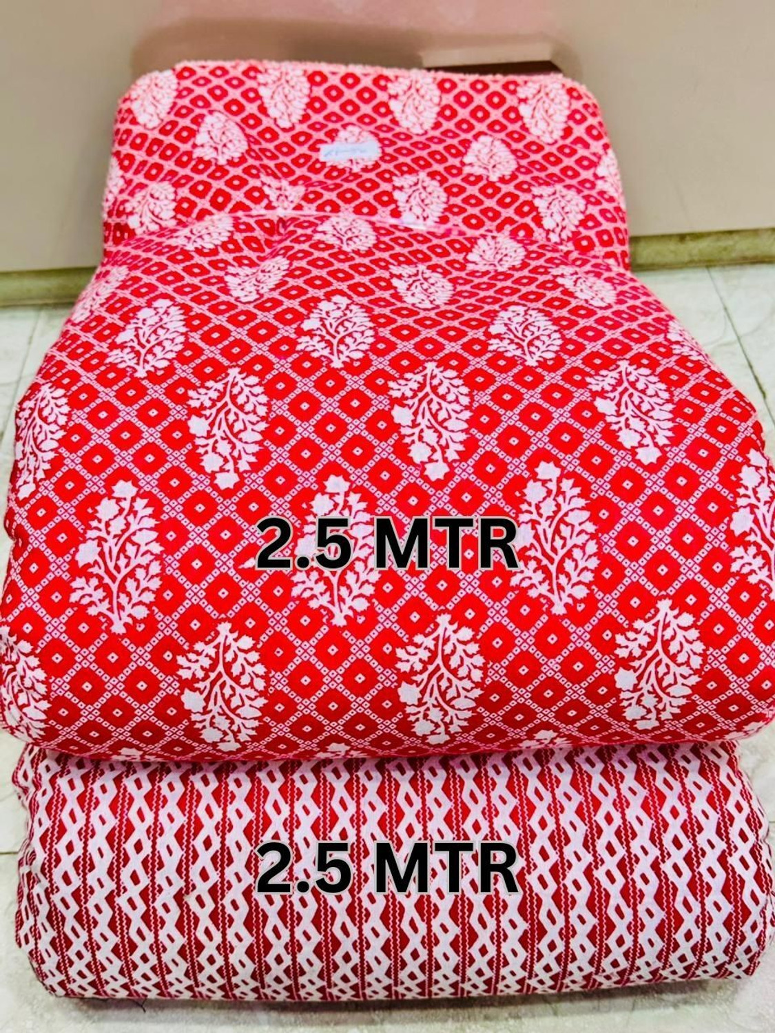 Image of ADAN ATTIRES Cotton Blend Printed Salwar Suit Material