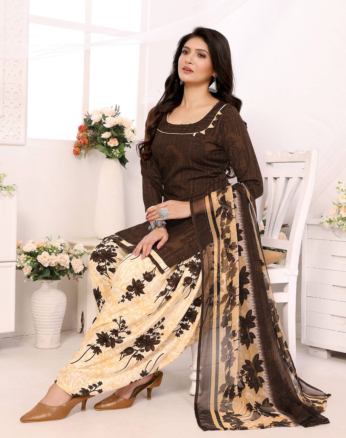Aditi Fashion Crepe Printed Salwar Suit Material Price in India - Buy Aditi Fashion Crepe Printed Salwar Suit Material online at Flipkart.com