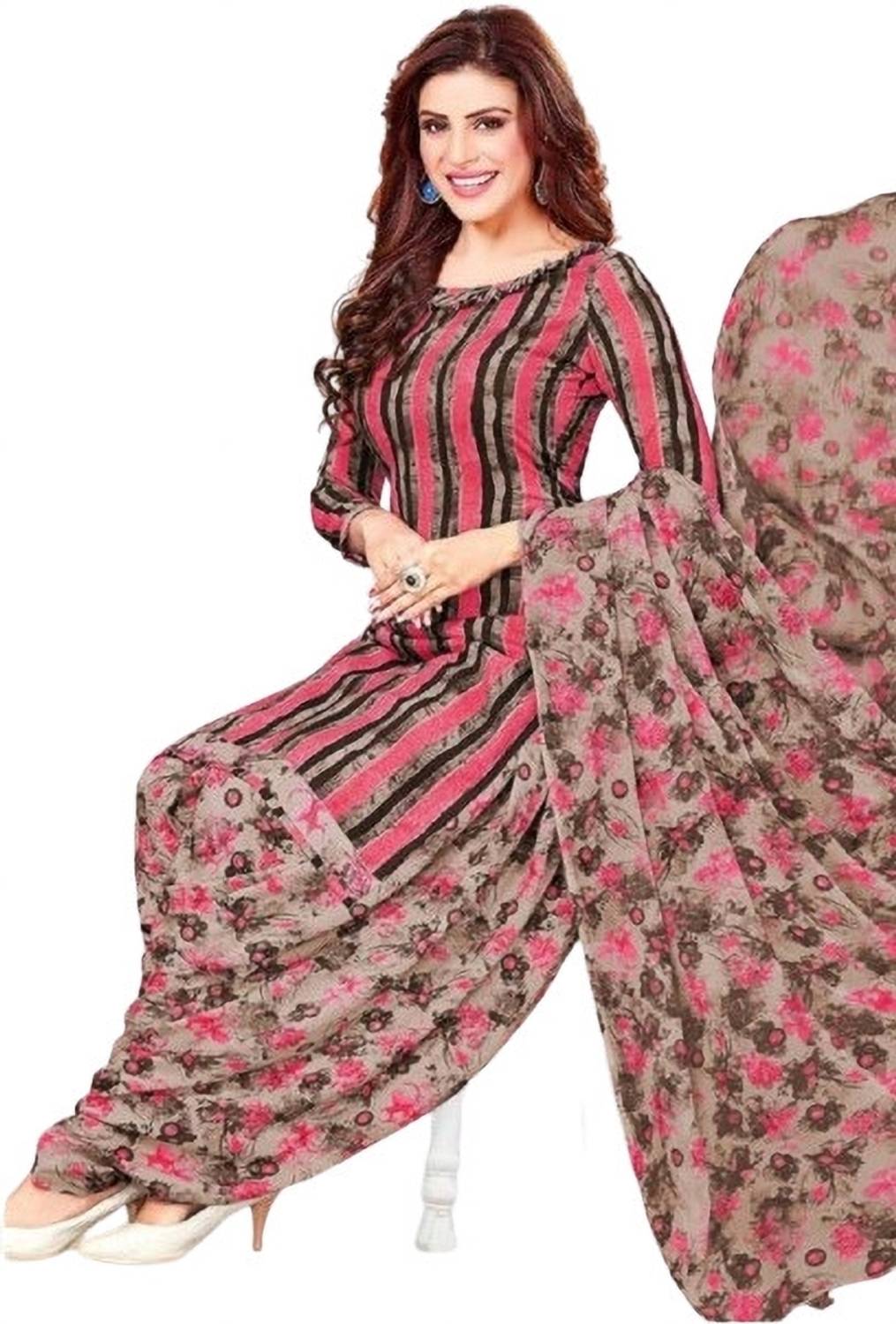 Alexander Crepe Printed Salwar Suit Material