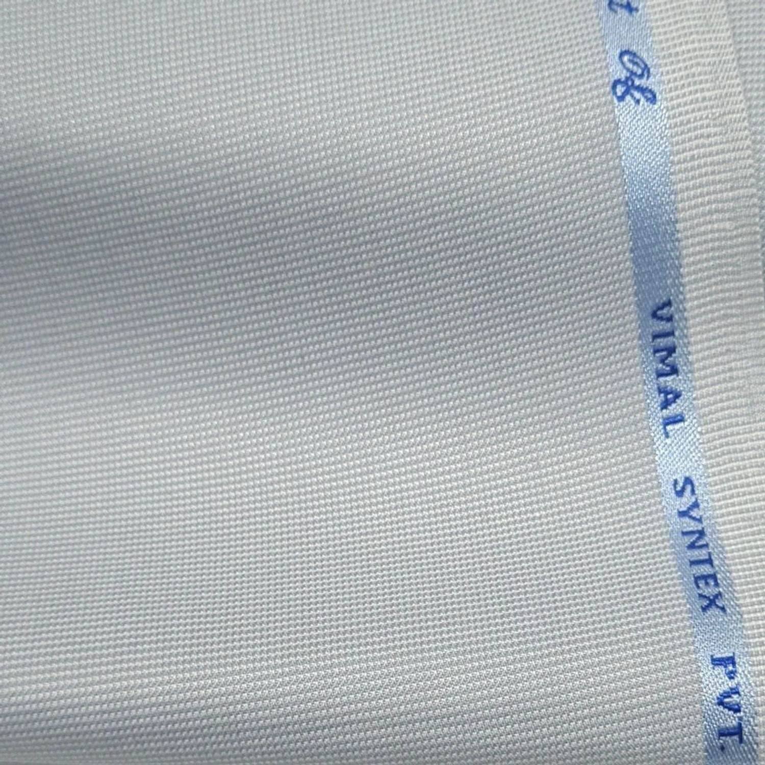Image of VIMAL SUITING Cotton Blend Self Design Trouser Fabric