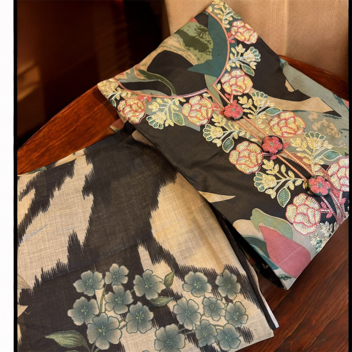 Image of RD STYLES Pure Cotton Printed Salwar Suit Material
