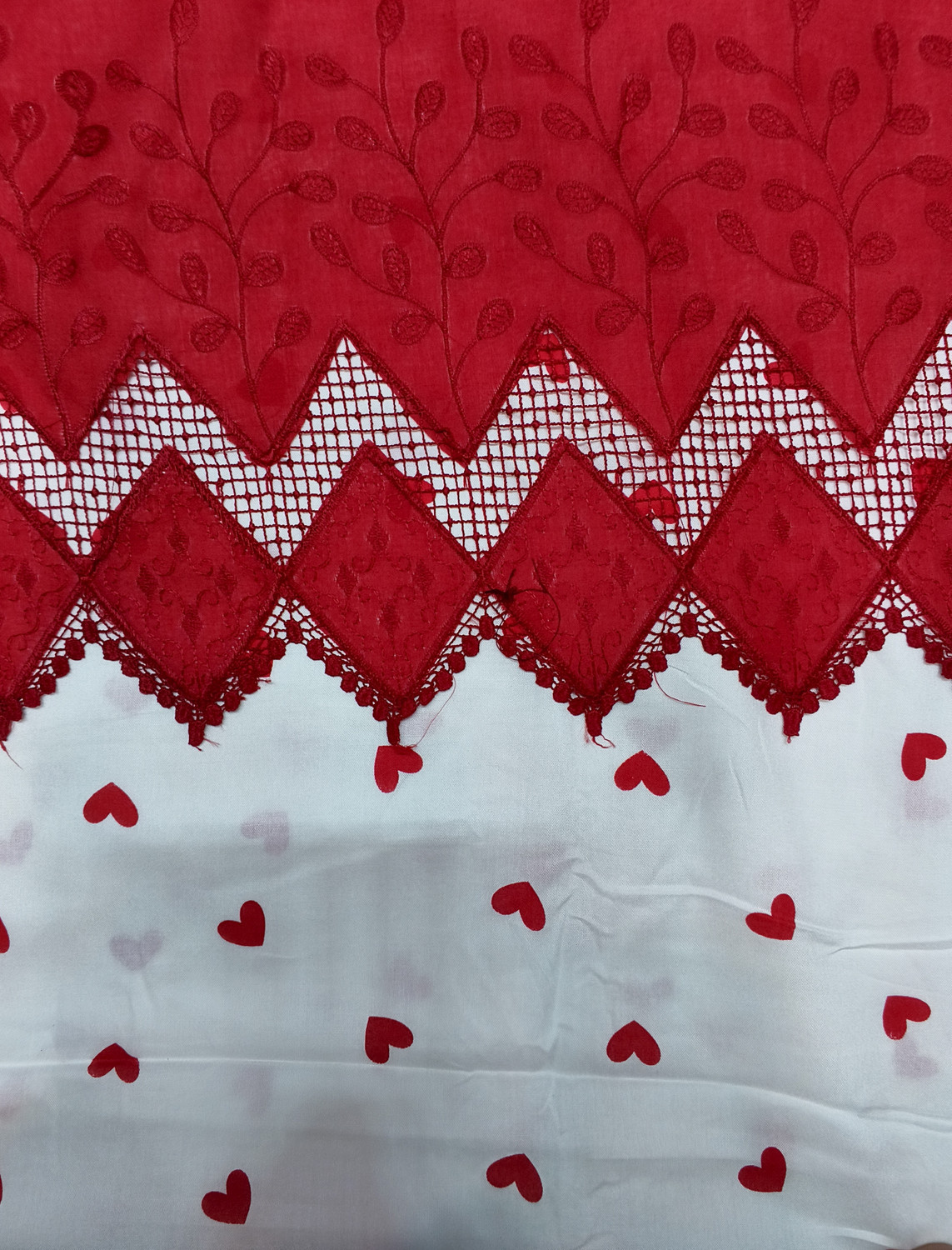 Image of Shyam Zari Viscose Rayon Printed Suit Fabric