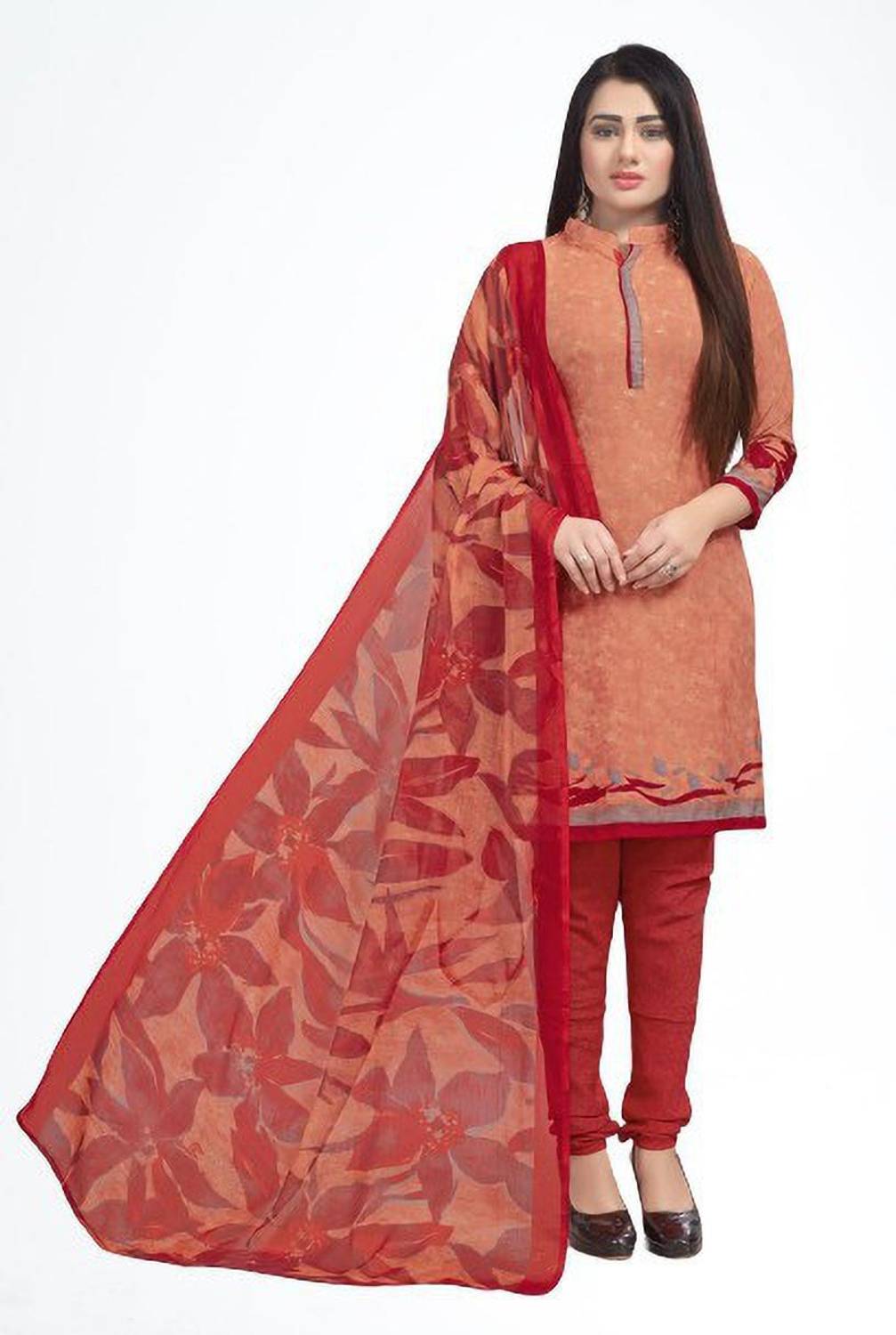 Amazia Crepe Printed Salwar Suit Material