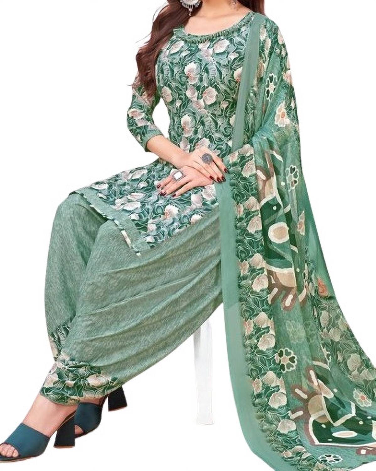 Alexander Crepe Printed Salwar Suit Material