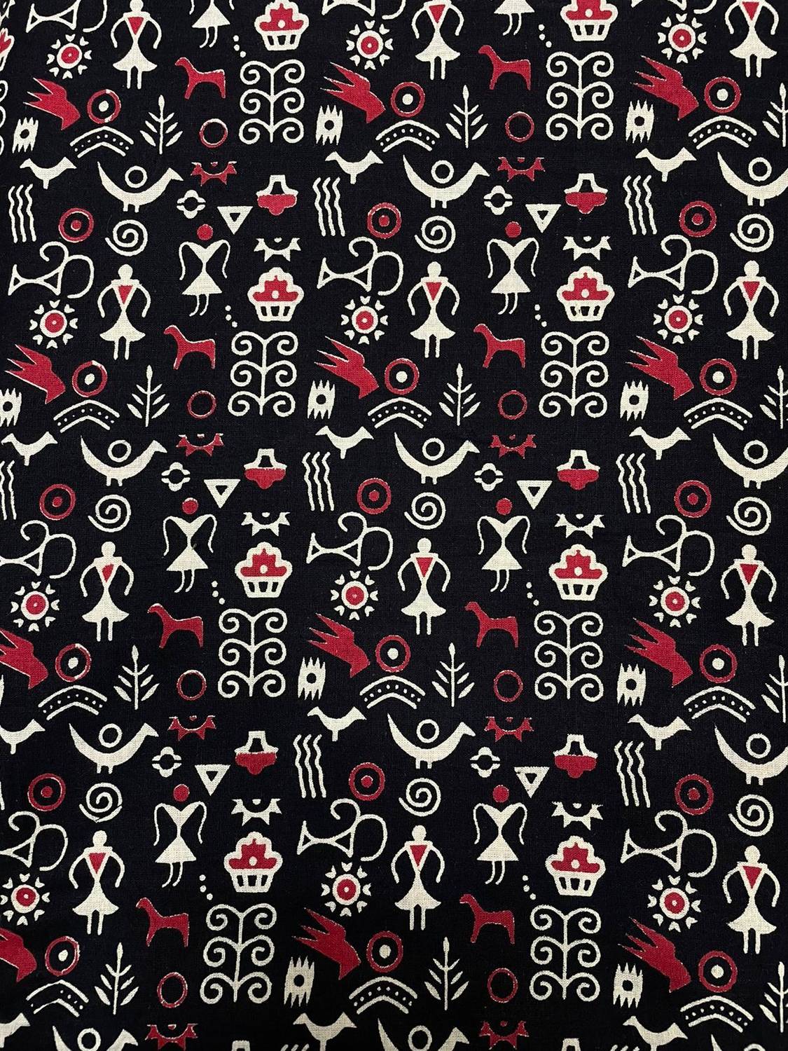 RIYANSIKA CREATION Cotton Blend Printed Blouse Material