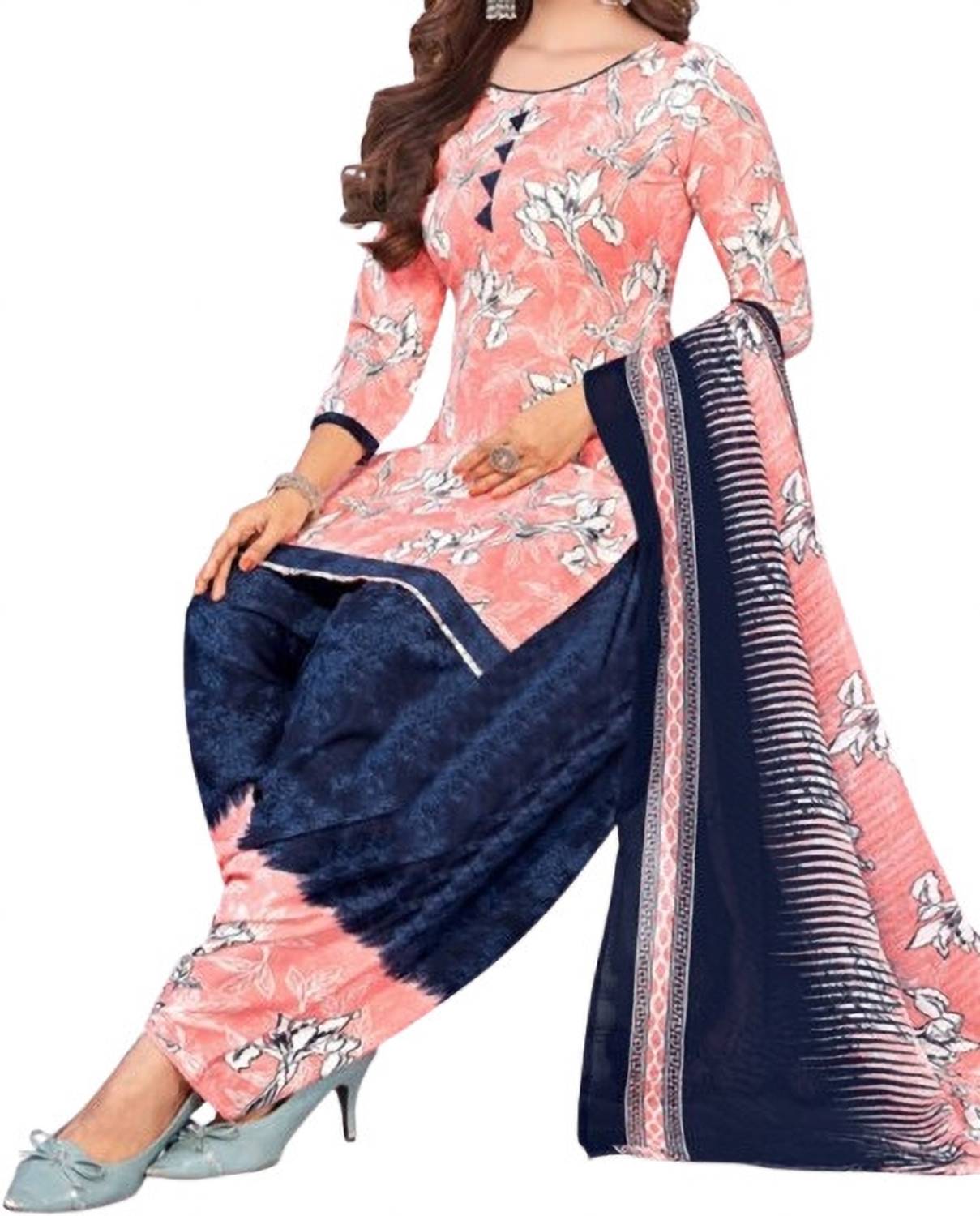 Alexander Crepe Paisley Salwar Suit Material