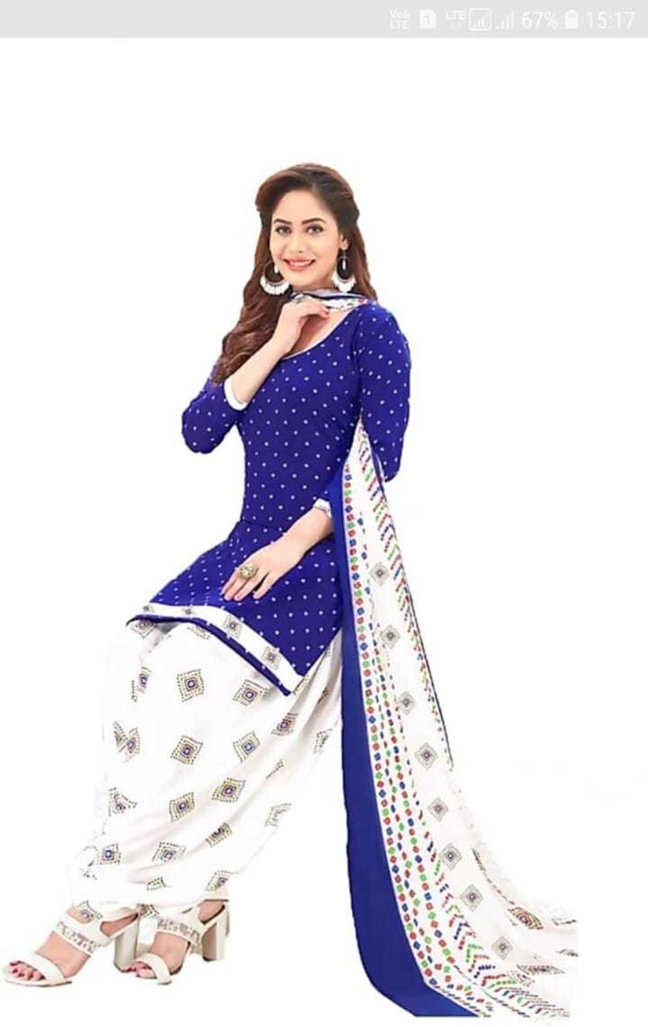 Aditi Fashion Crepe Printed Salwar Suit Material Price in India - Buy Aditi Fashion Crepe Printed Salwar Suit Material online at Flipkart.com