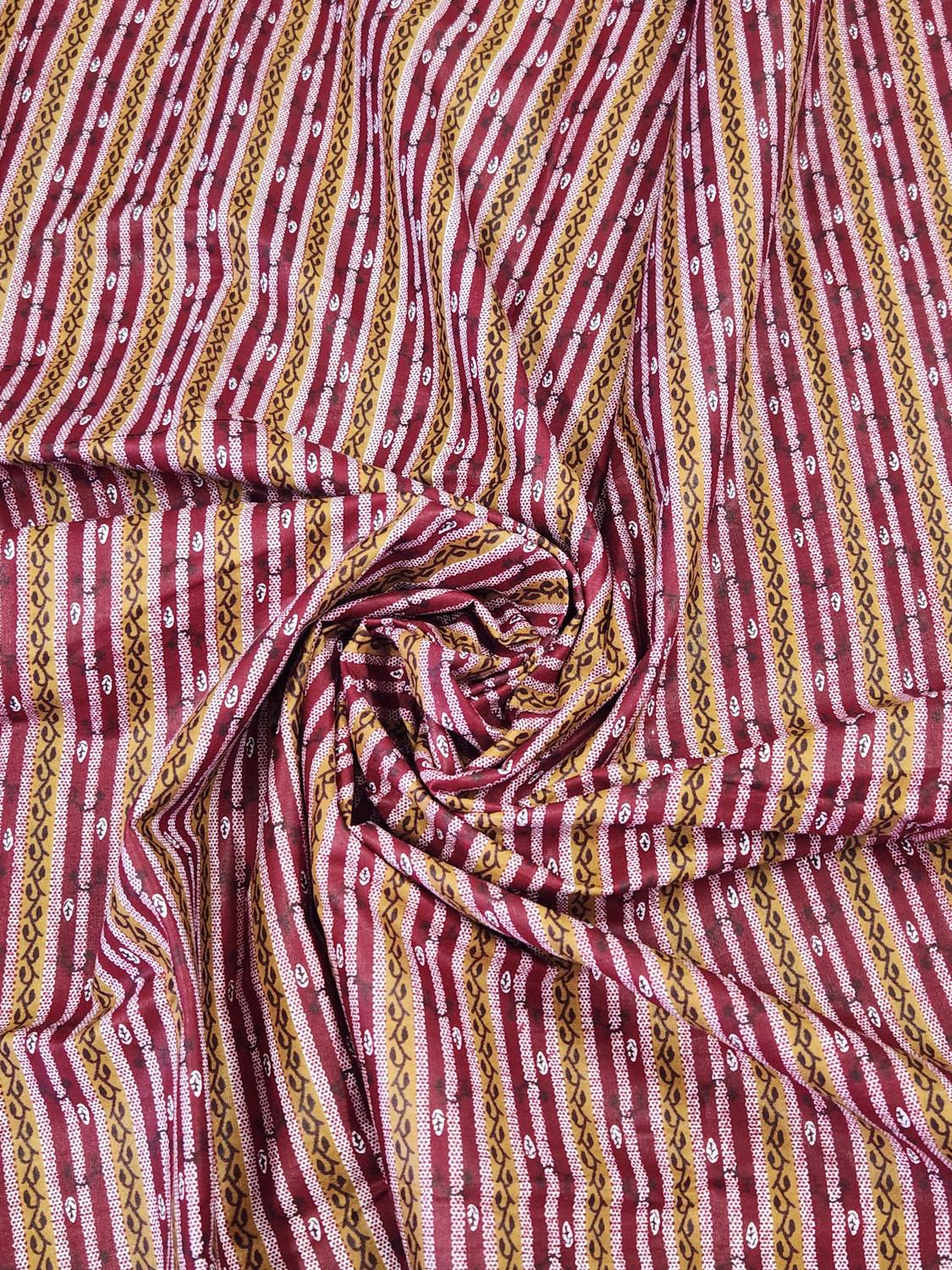 ClothNest Pure Cotton Printed Kurta Fabric