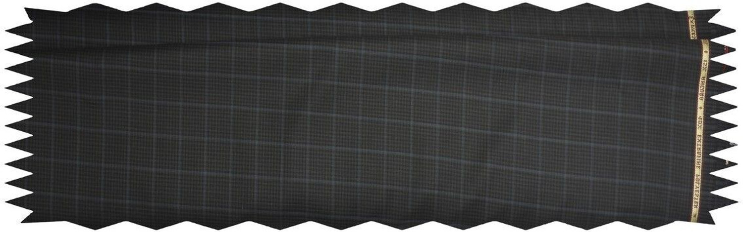 Image of Raymond Wool Checkered Suit Fabric
