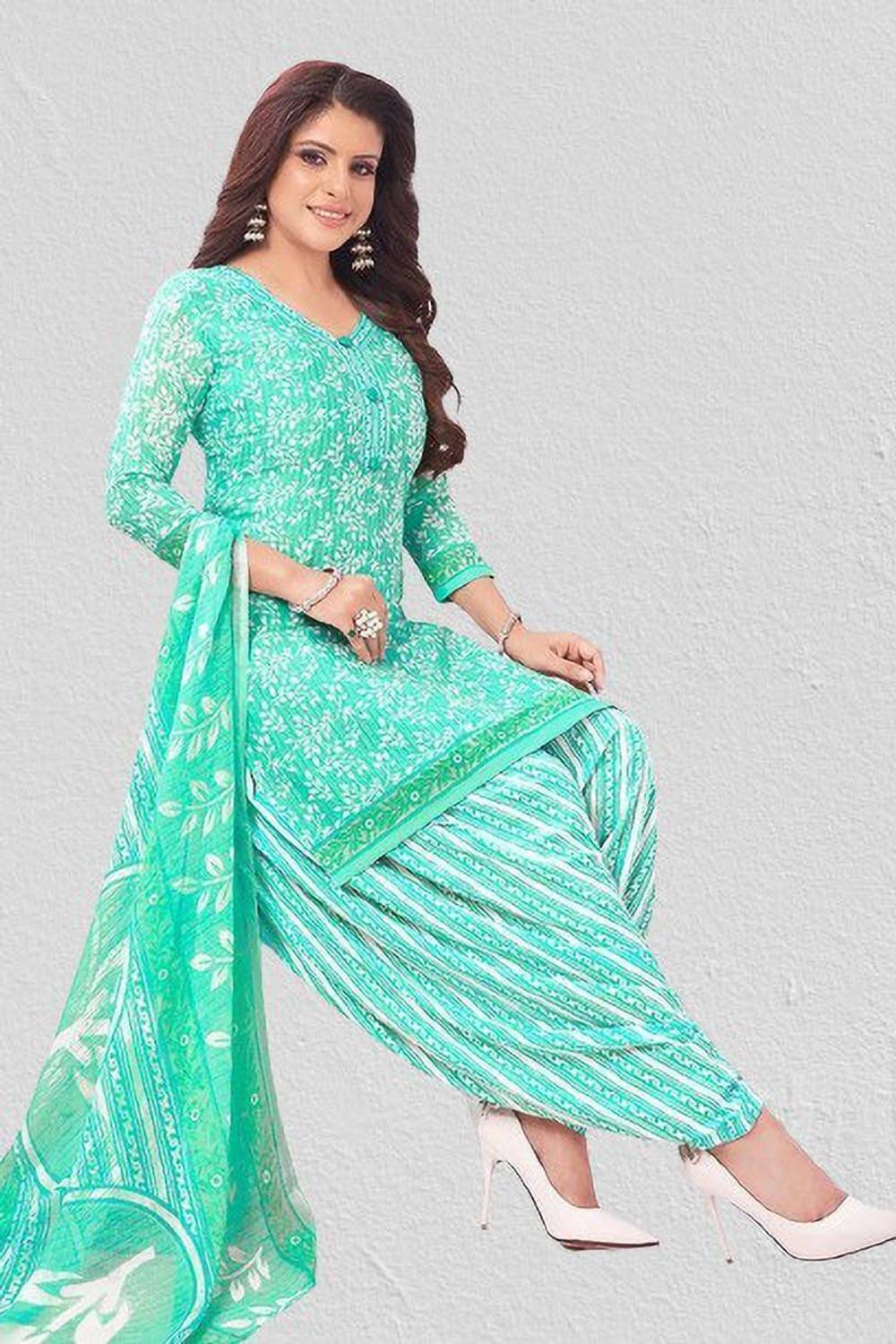BHUMIKA CREATION Crepe Printed Salwar Suit Material