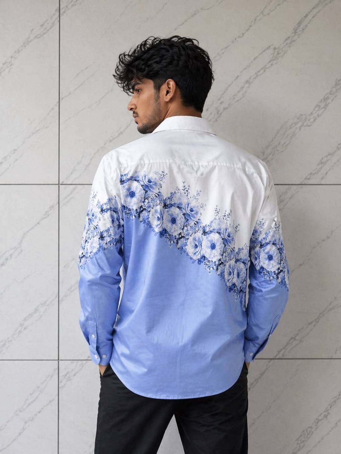 ZX BOSS Lycra Blend Printed Shirt Fabric Price in India - Buy ZX