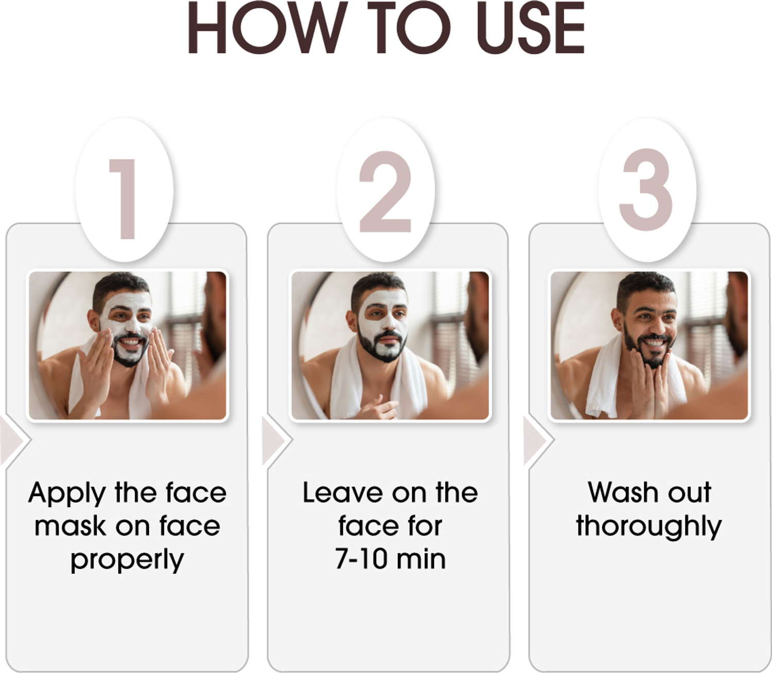 Image of Niconi Men Enzyme De-Tan Pack For Face & Body (300g)