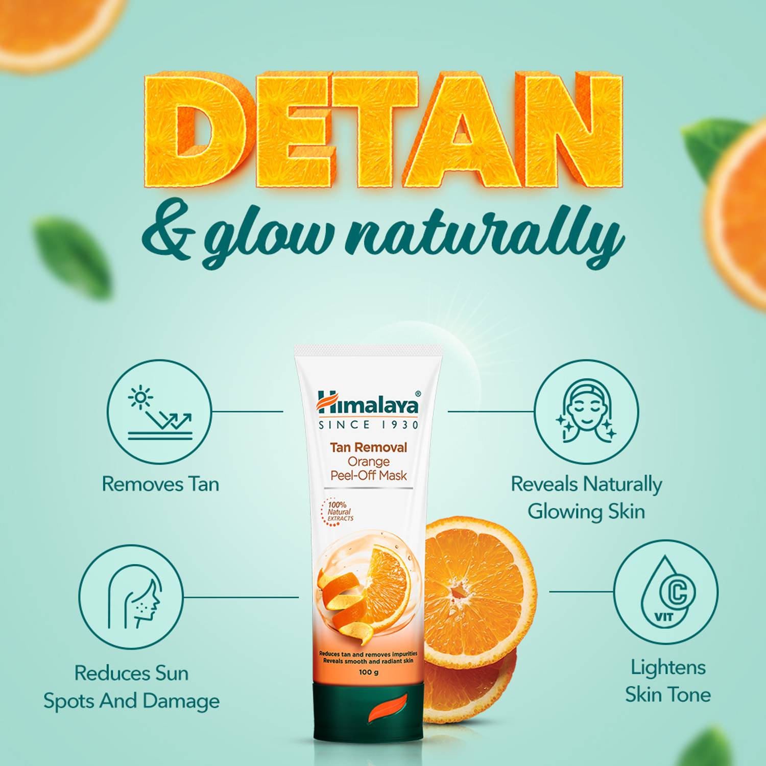 Himalaya Tan Removal Orange Peel Off Mask - Image 3