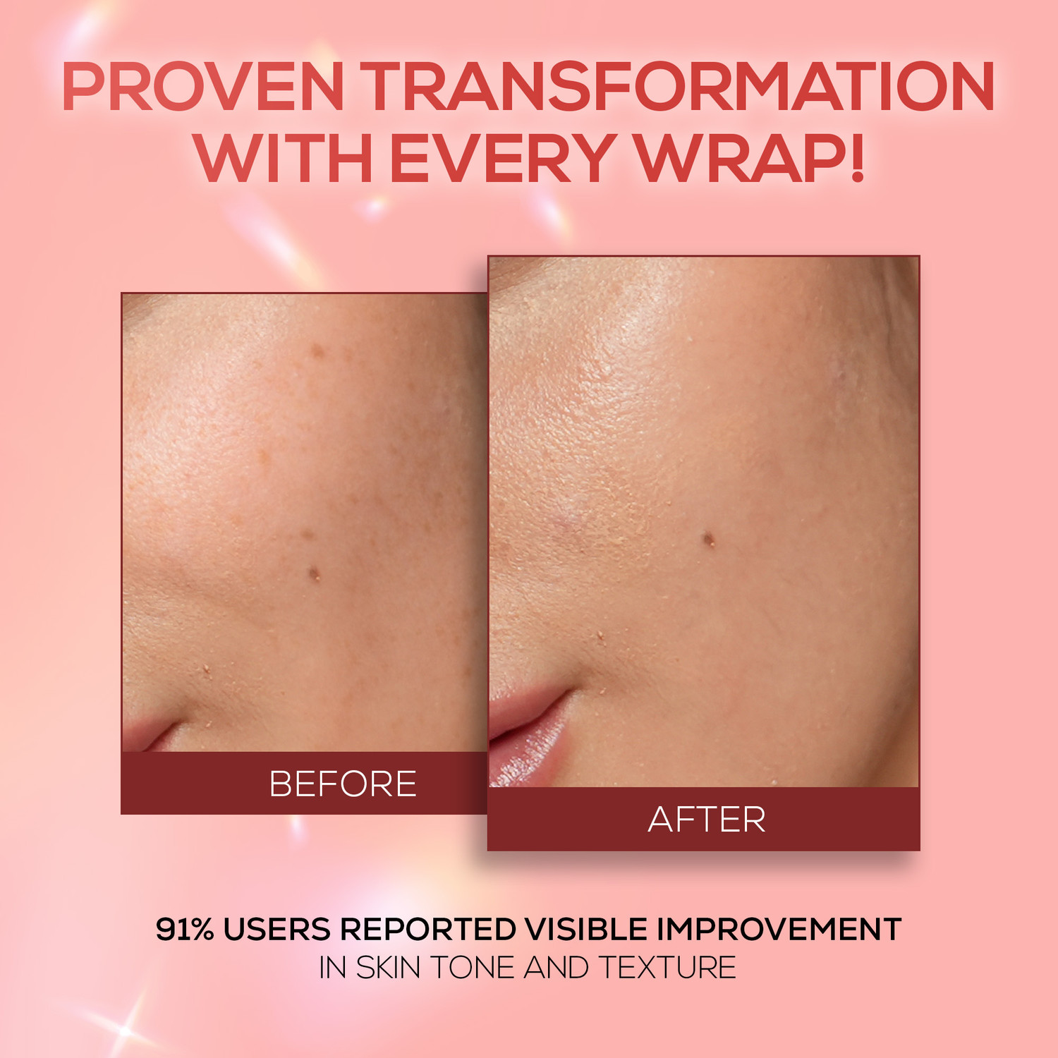 Image of Renee Pink Therapy Collagen Night Wrapping Face Mask, Hydrates, Repairs Improves Skin