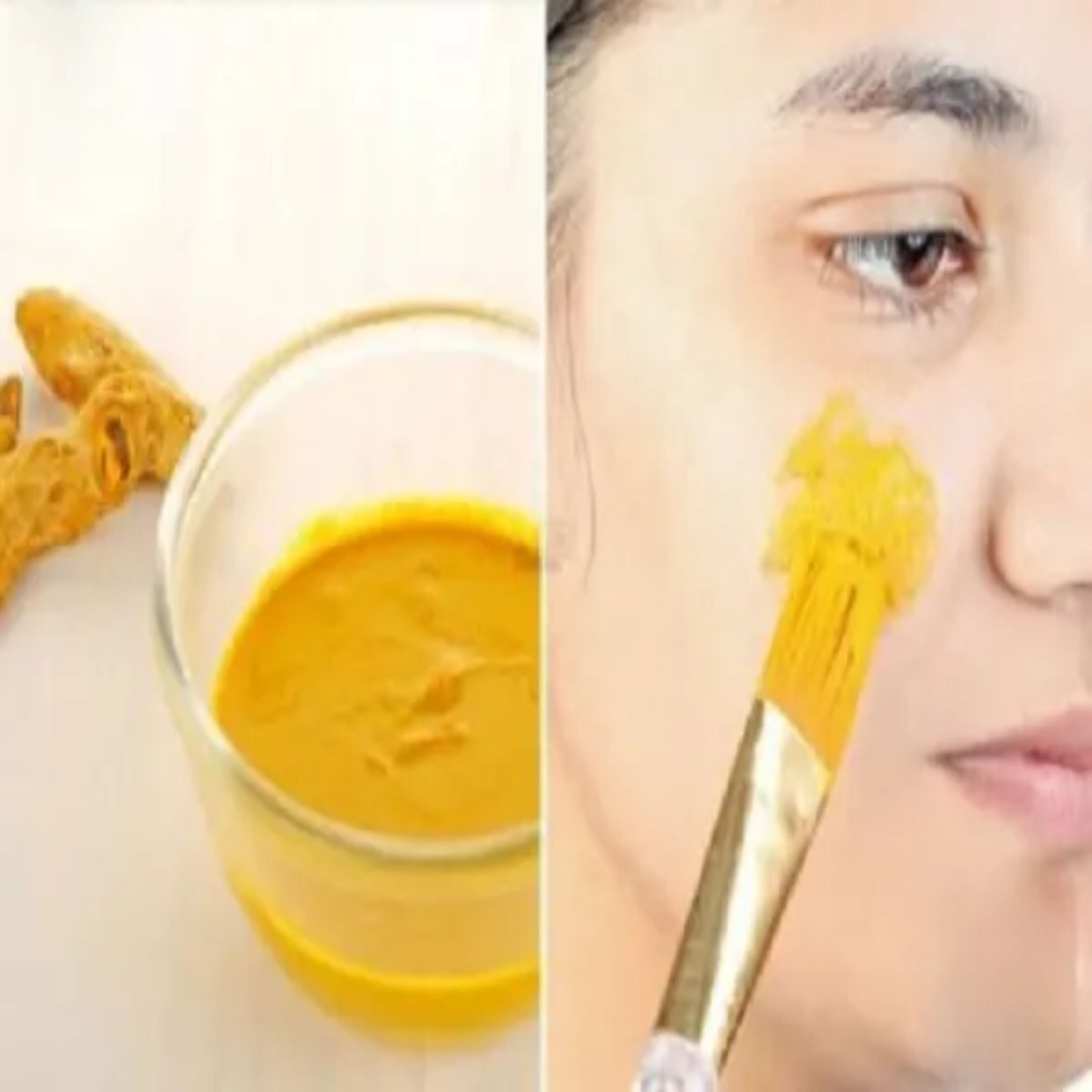 Image of Pure Jangali Organics Wild Turmeric Face Pack Powder / Kasturi Manjal / Haldi / Musk (100 g)
