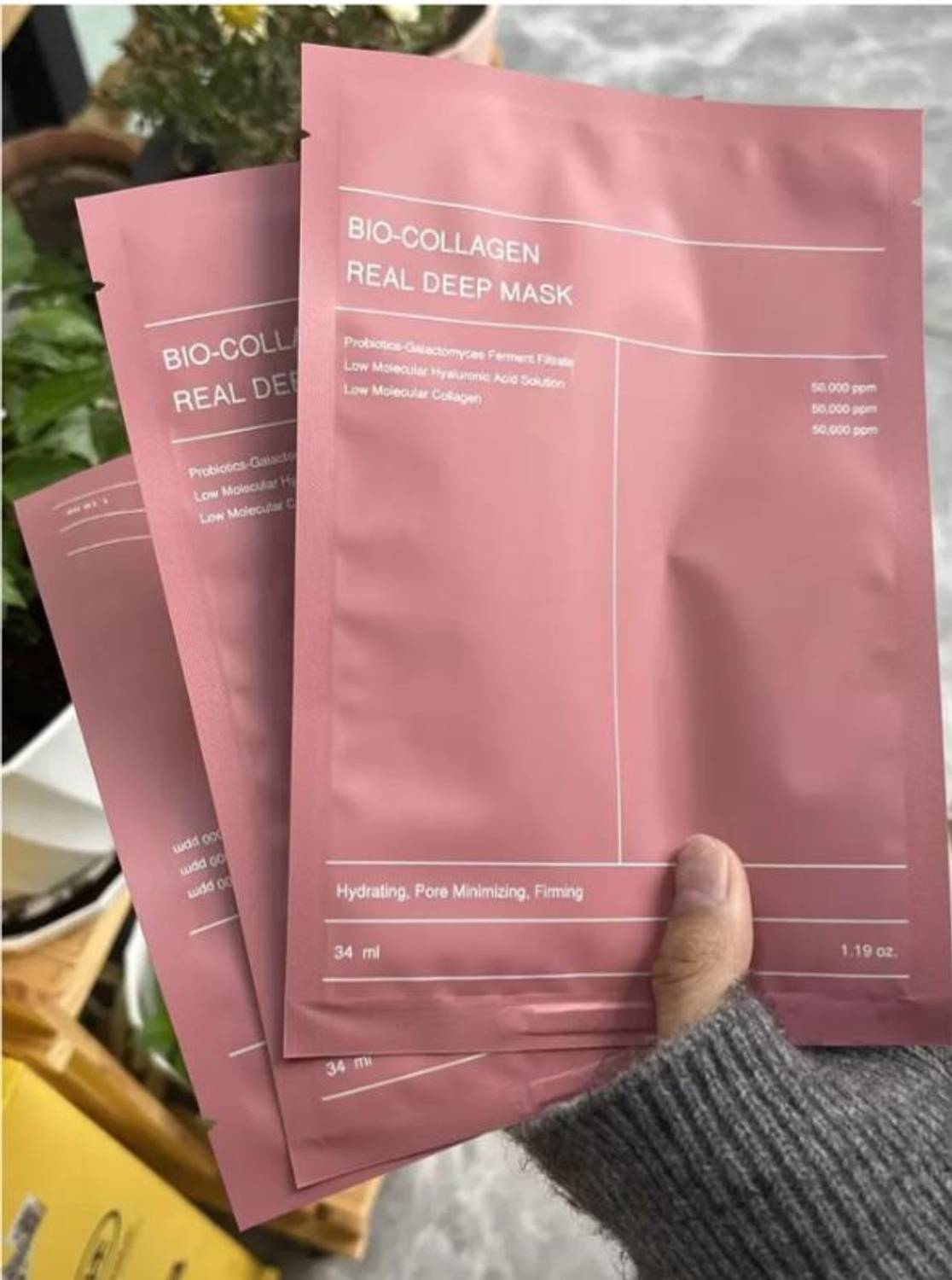 FLLEK Bio-Collagen Overnight Korean Glass Skin Hydrogel Face Mask