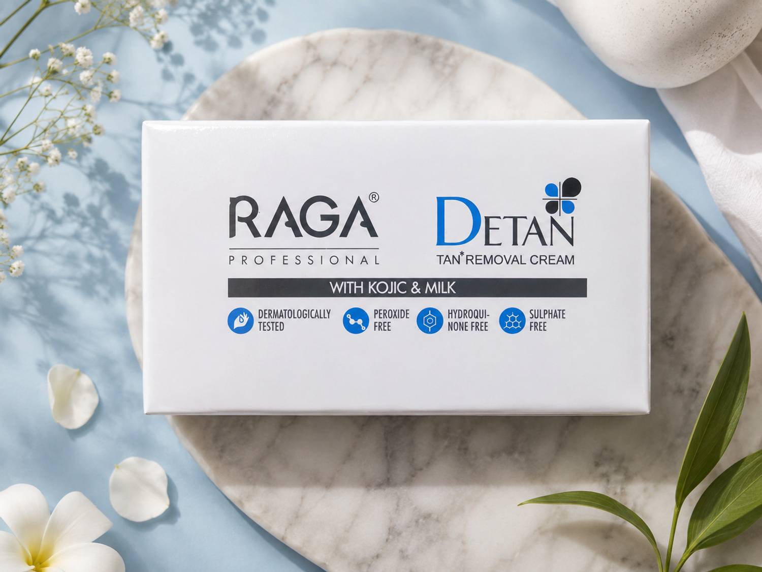 Raga Professional De-tan Cream 6x12g - Image 1