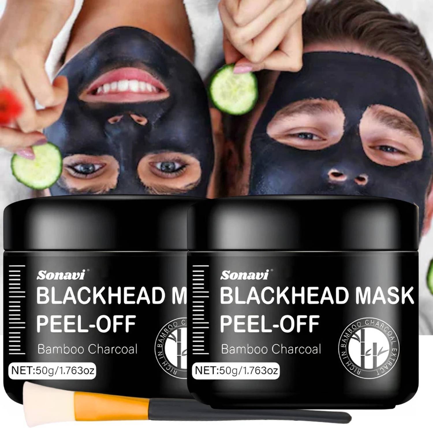 Sonavi Charcoal Peel Off Face Mask - Image 1