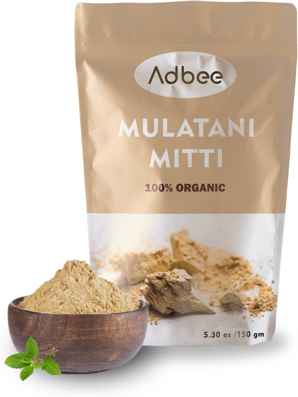 Adbee Organic Multani Mitti powder for Glowing Skin