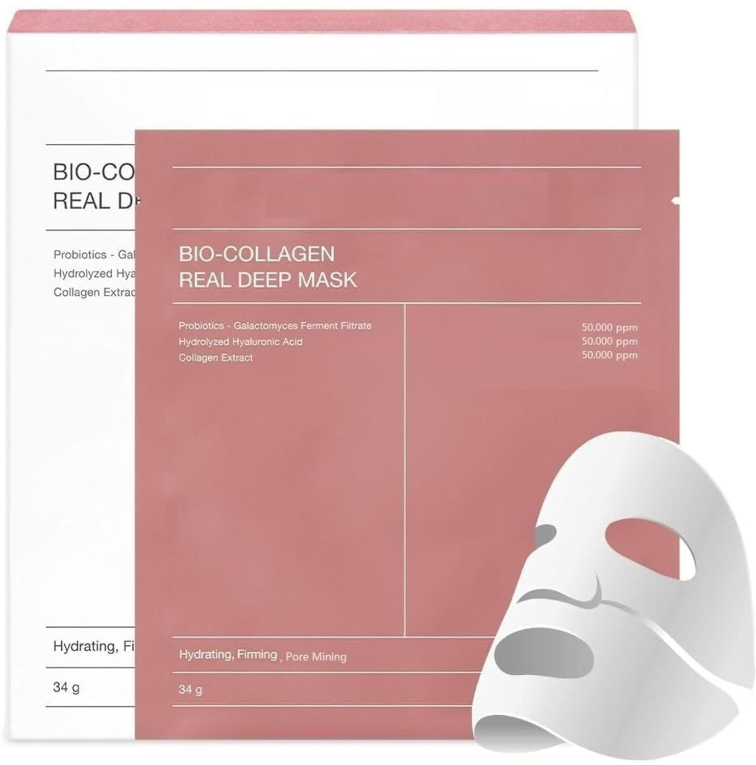 Image of glowseren Bio-Collagen Real Deep Mask For Face LL36