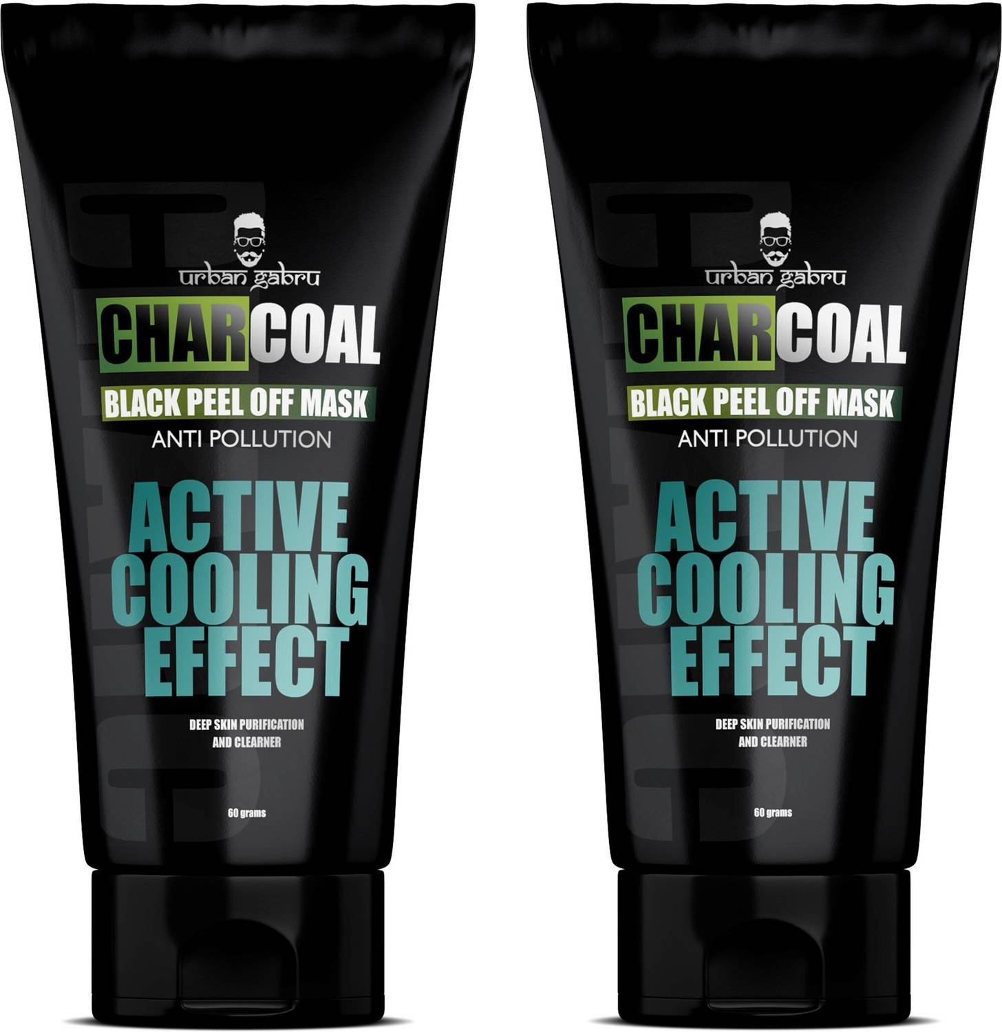 urbangabru Charcoal Peel Off Mask for Blachead and Whitehead Remo