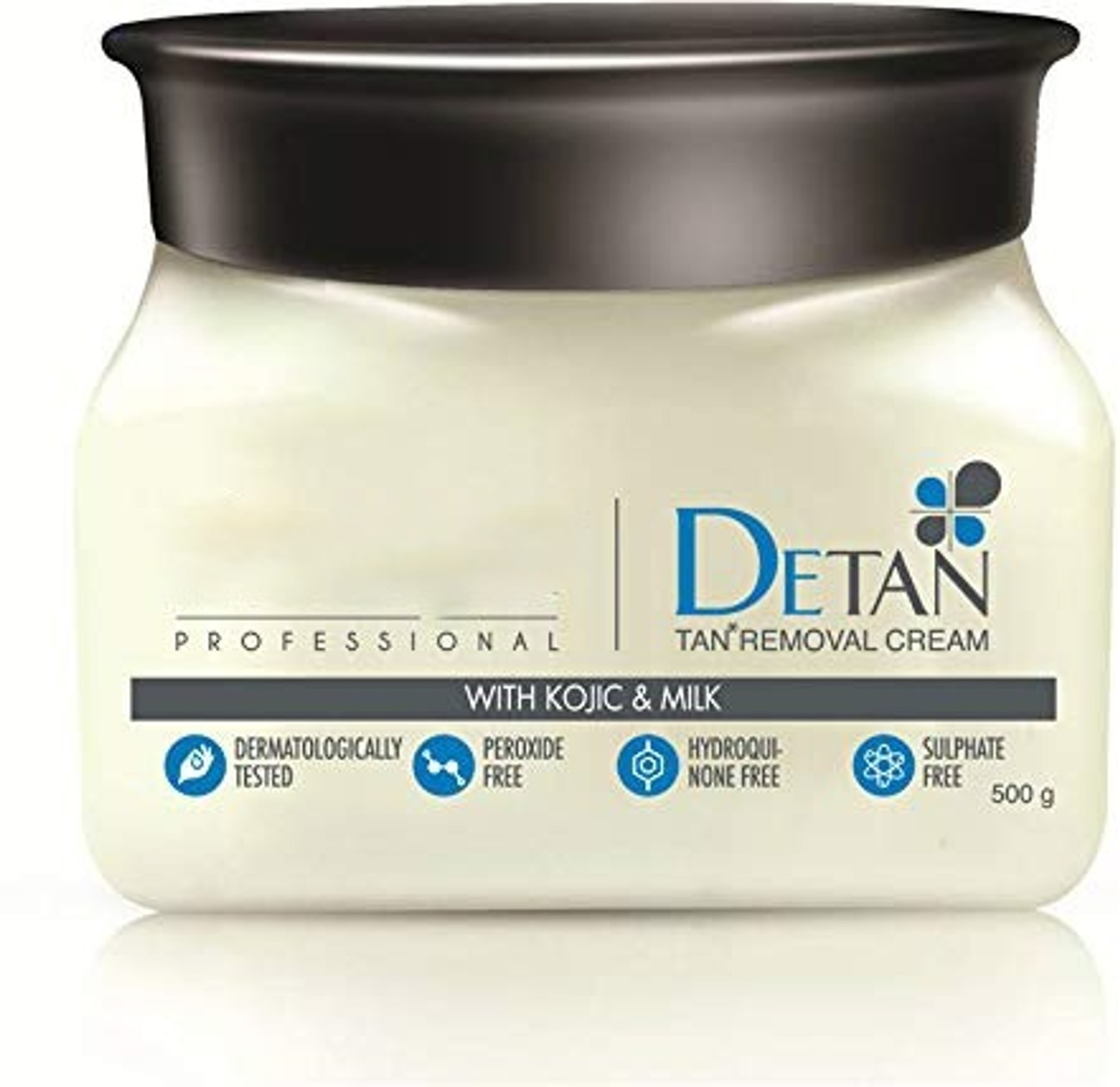 Image of Shuang You Professional De-Tan Cream Kojic & Milk 500g + Express Facial Kit 35g