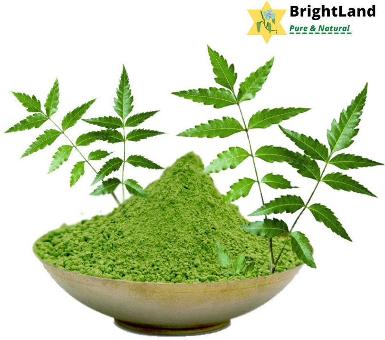 Image of Brightland 100% Pure and Natural sandalwood ,Neem ,Multani mitti,