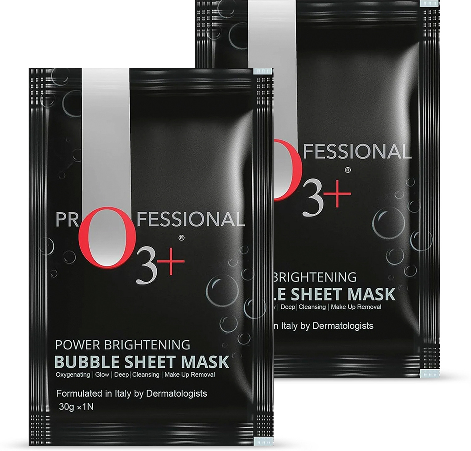 Image of O3+ Power Brightening Bubble Sheet Mask (30g x 2Pcs)