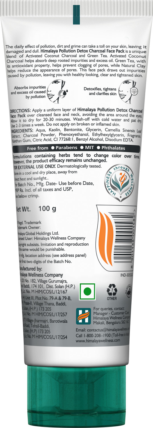 Image of HIMALAYA Pollution Detox Charcoal