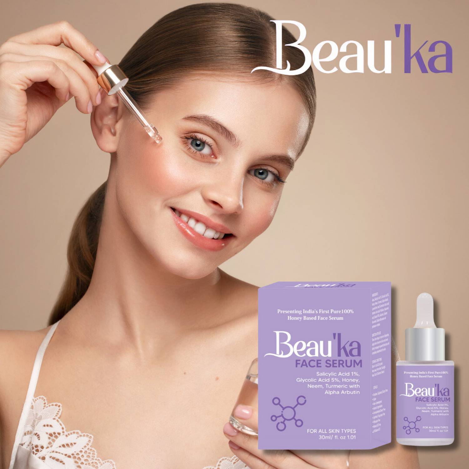 Beau'ka FACE SERUM 30ML - Price in India, Buy Beau'ka FACE SERUM