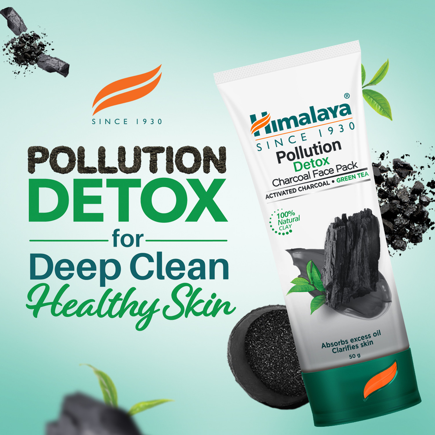 Image of HIMALAYA Pollution Detox Charcoal