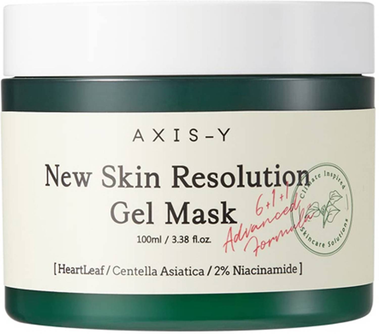 AXIS-Y New Skin Resolution Gel Mask | 2% Niacinamide Wash-Off Mask